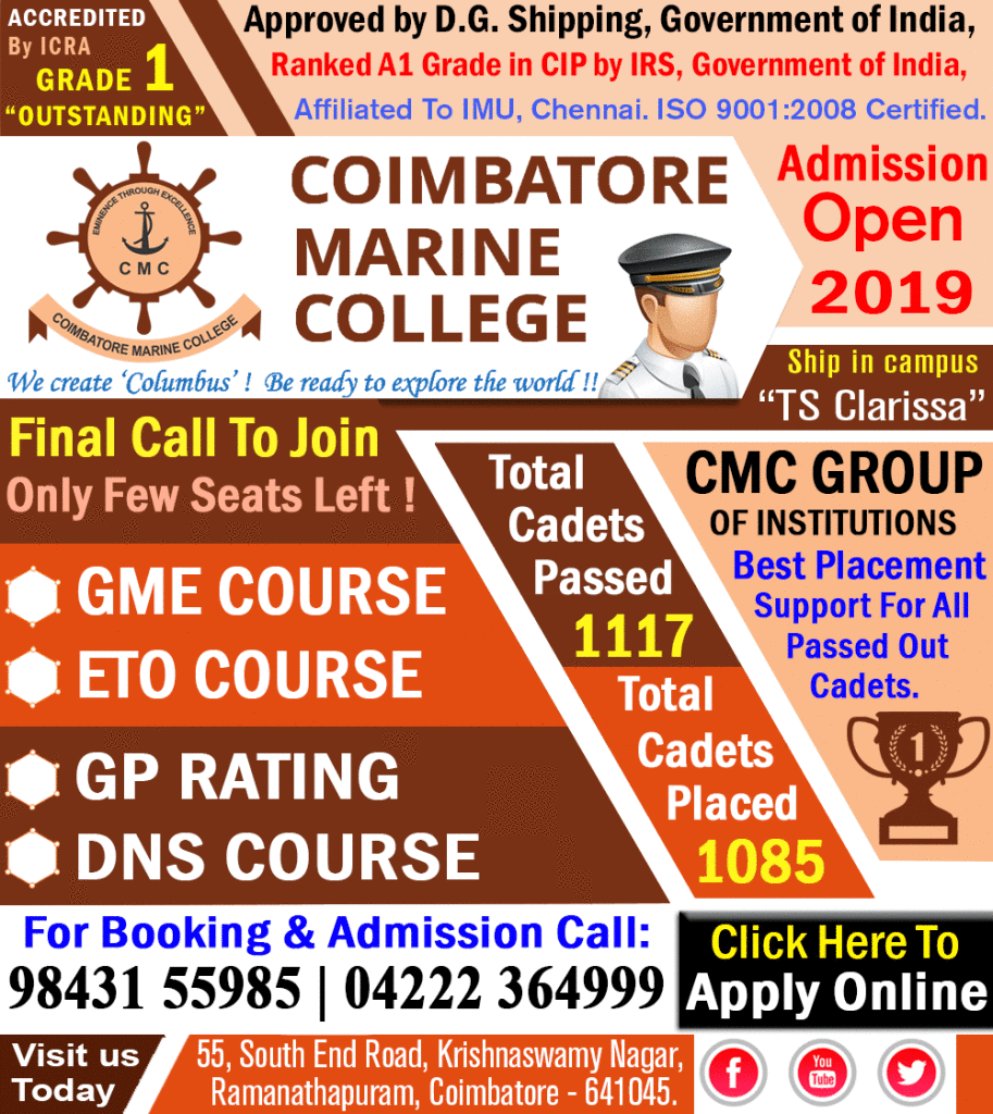GME course fees. GME course in India, DNS course fees in India. DNS course Duration, eto course from DGS. eto course in merchant navy.